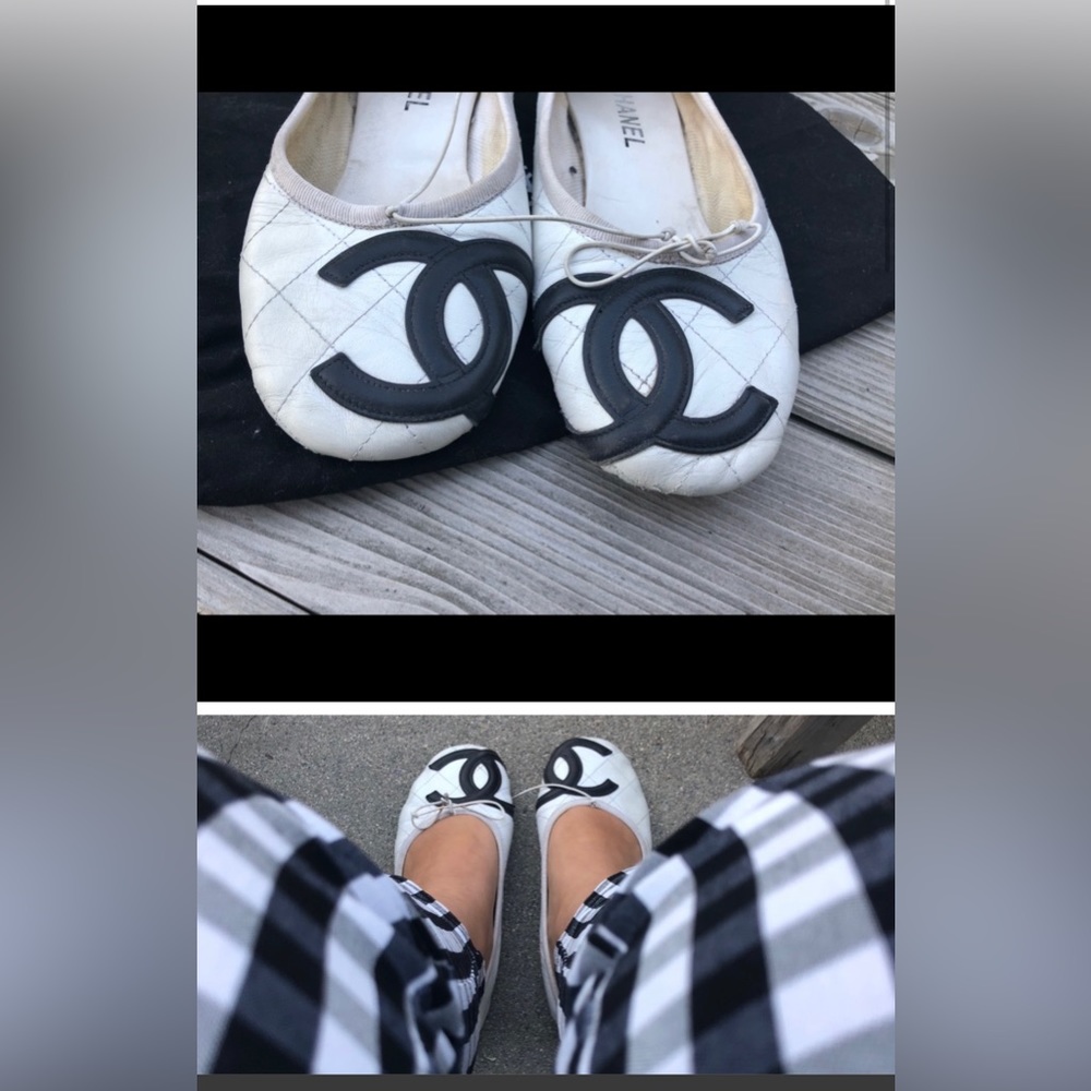 🎉SALE2DAYONLY🎉Chanel 38 cambon ballerina flats